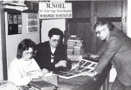 1987 les chasseurs de cartes jb milliard et nadine pare