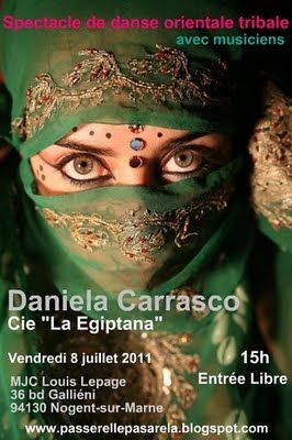Spectacle danse tribale