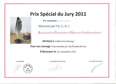 Prix special jury 2011