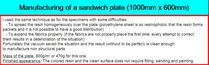 Sandwich plate