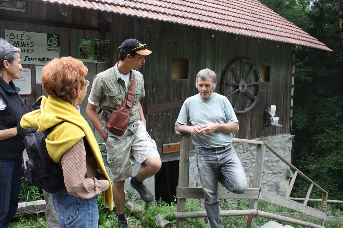 Visite du vieux moulin de navilly apres goute conviviale pers jussy 2