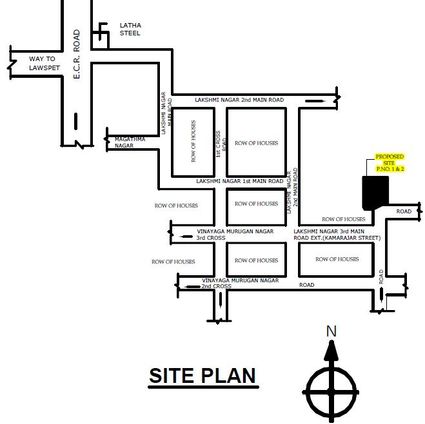Nandadevi residency site plan