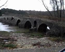 Le pont de La Roque sur Ceze