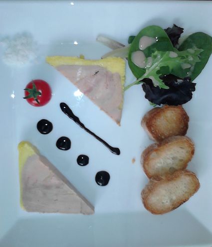 Assiette de foie gras 2 
