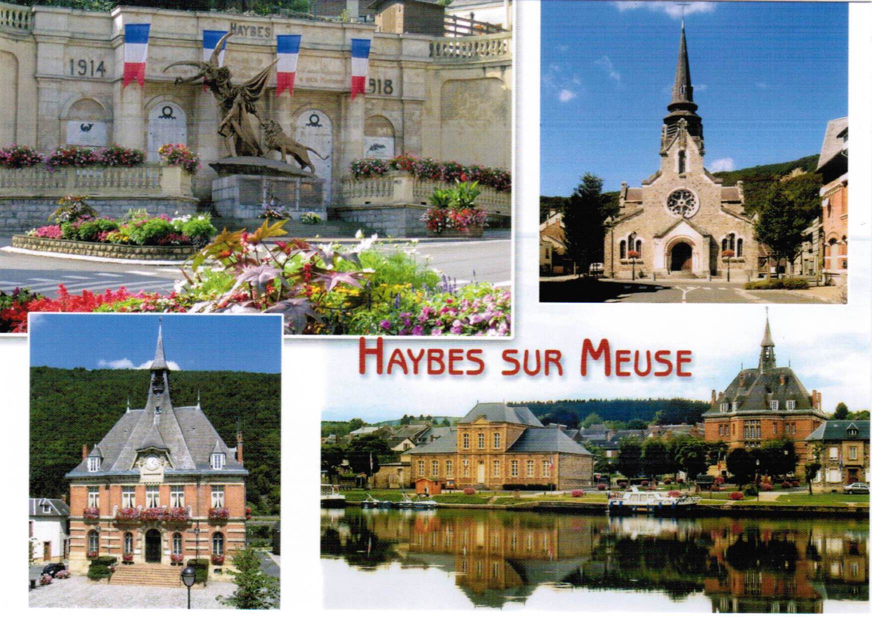 Carte ville de haybes