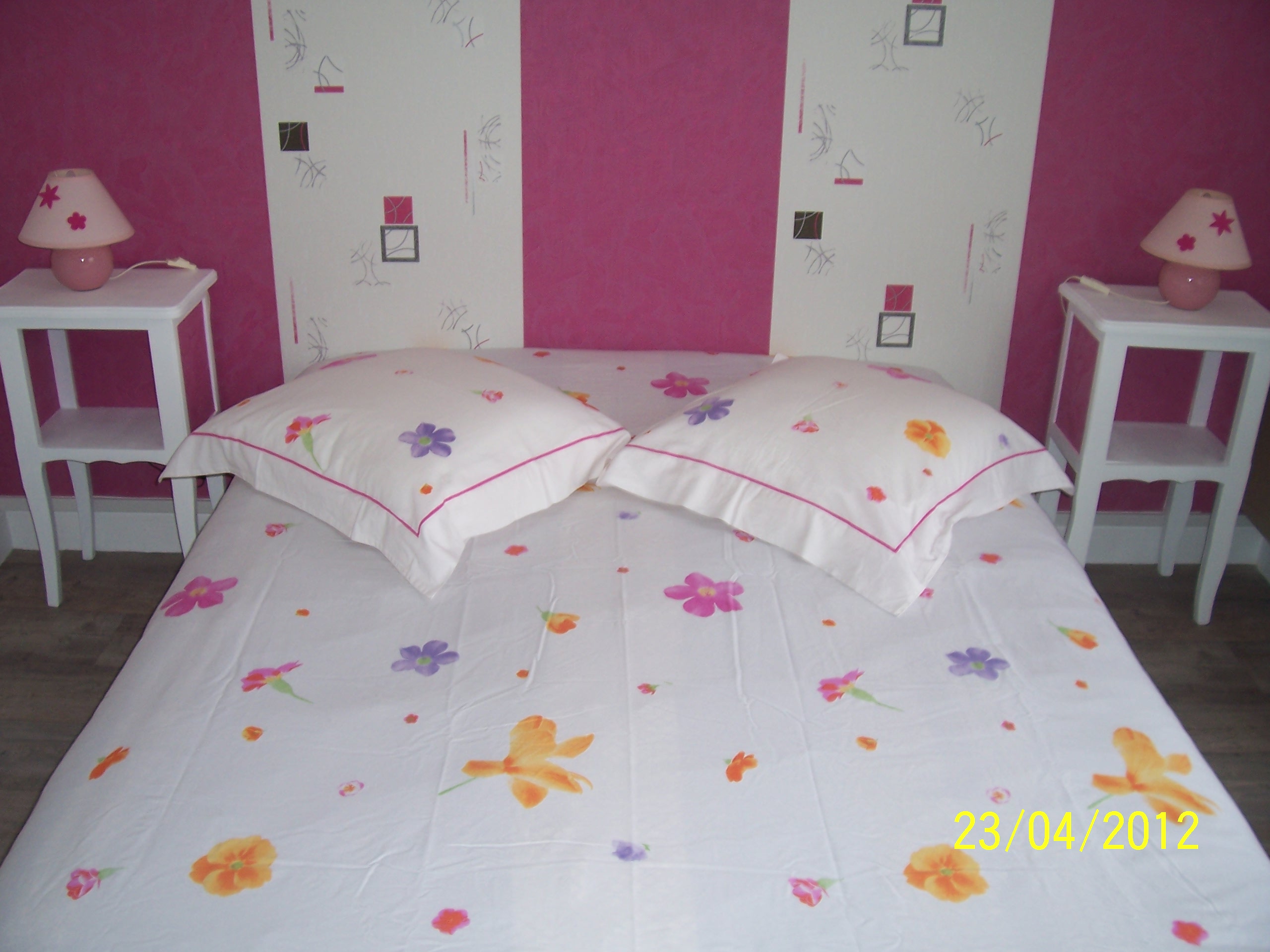 Chambre avec 1 lit 140x190