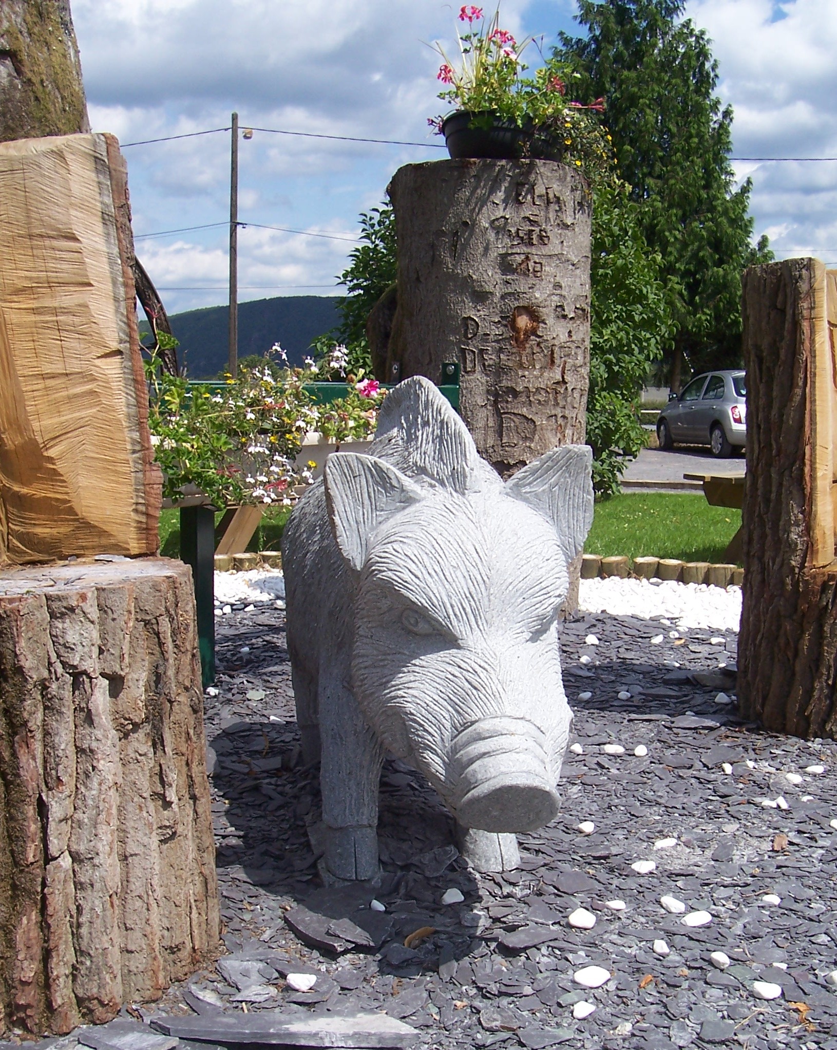 Le sanglier emblème des Ardennes