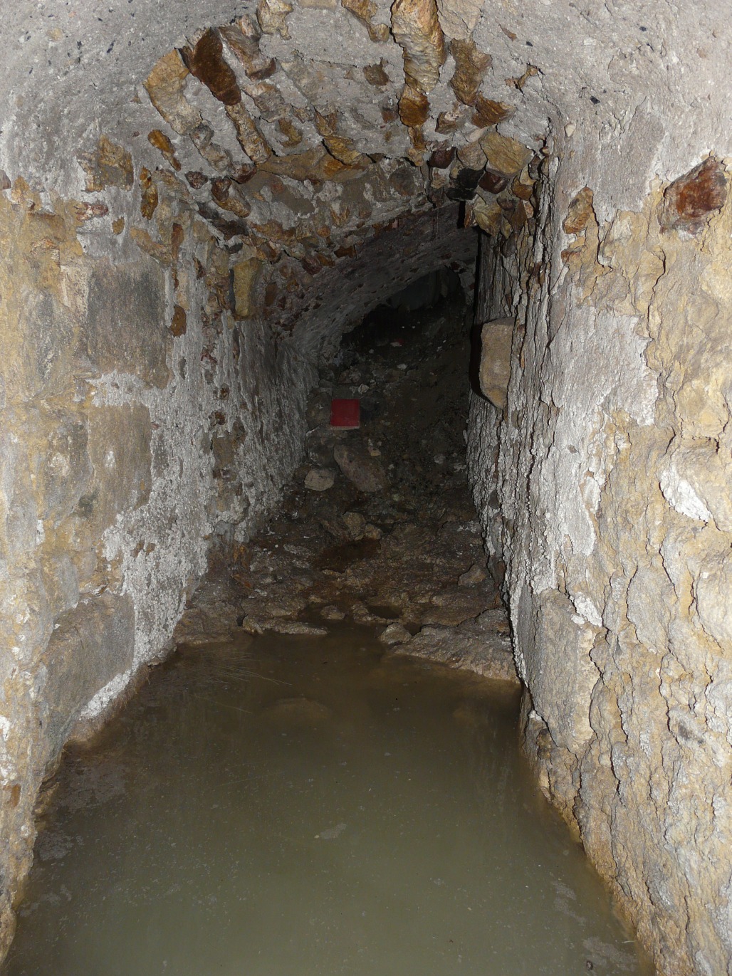 161A la galerie ouest du carrefour vers les serres eboulis 2011 R 