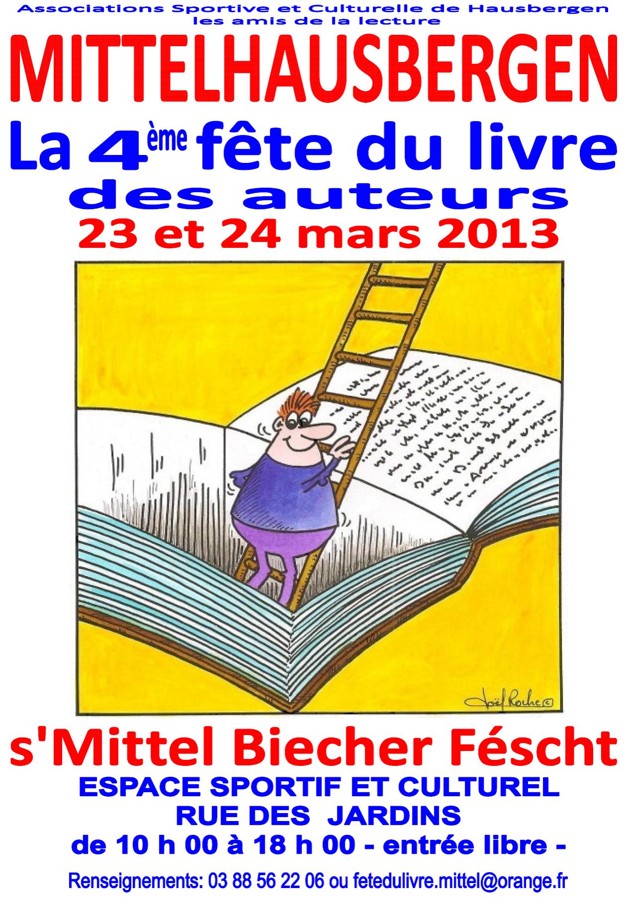 4eme Fete du Livre Mittelhausbergen