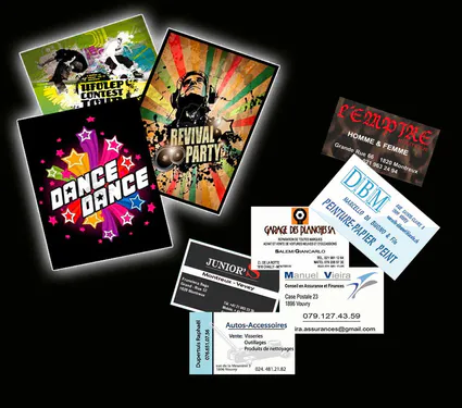 Flyer cartes de visite