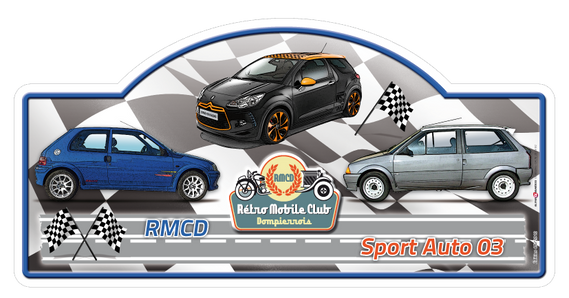 Rmcd section sport auto 03 plaque