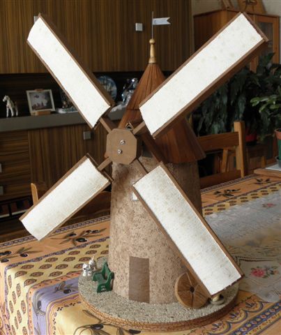 Maquette moulin henri a vent