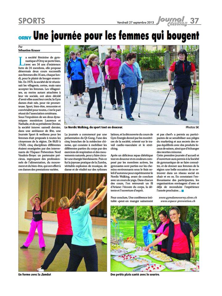Journal Cossonay article