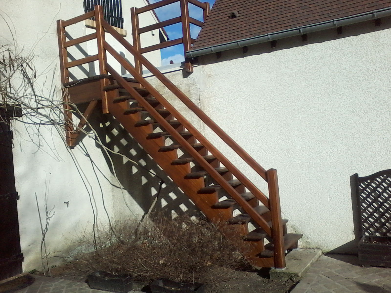 Escalier exterieur