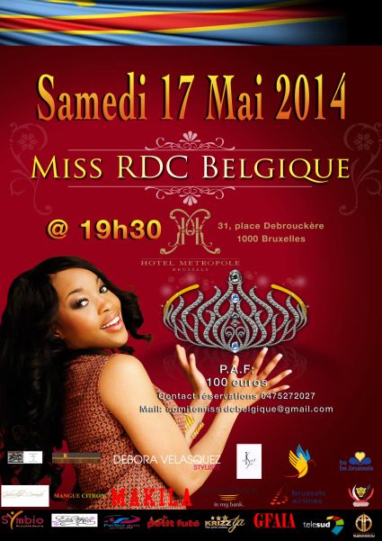 Affiche new miss rdc be