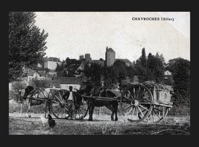Carte postale chavroches pont