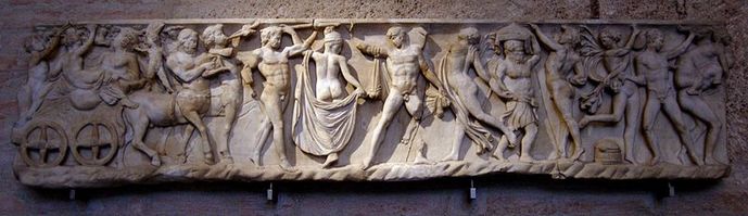 800px Sarcophagus Dionysos Ariadne Glyptothek Munich