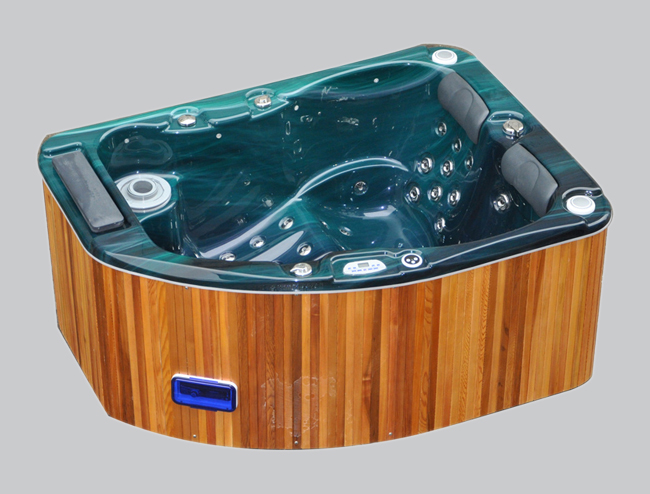 exemple d'un jacuzzi en plastique  