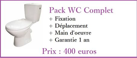 wc complet tarif courbevoie
