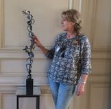 Prix du public pour la sculpture 2015 au salon de Ville d'Avray