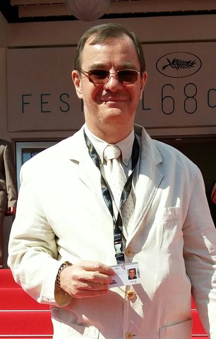 Cannes Film Festival, 2015, at the Screening of "In and out" 