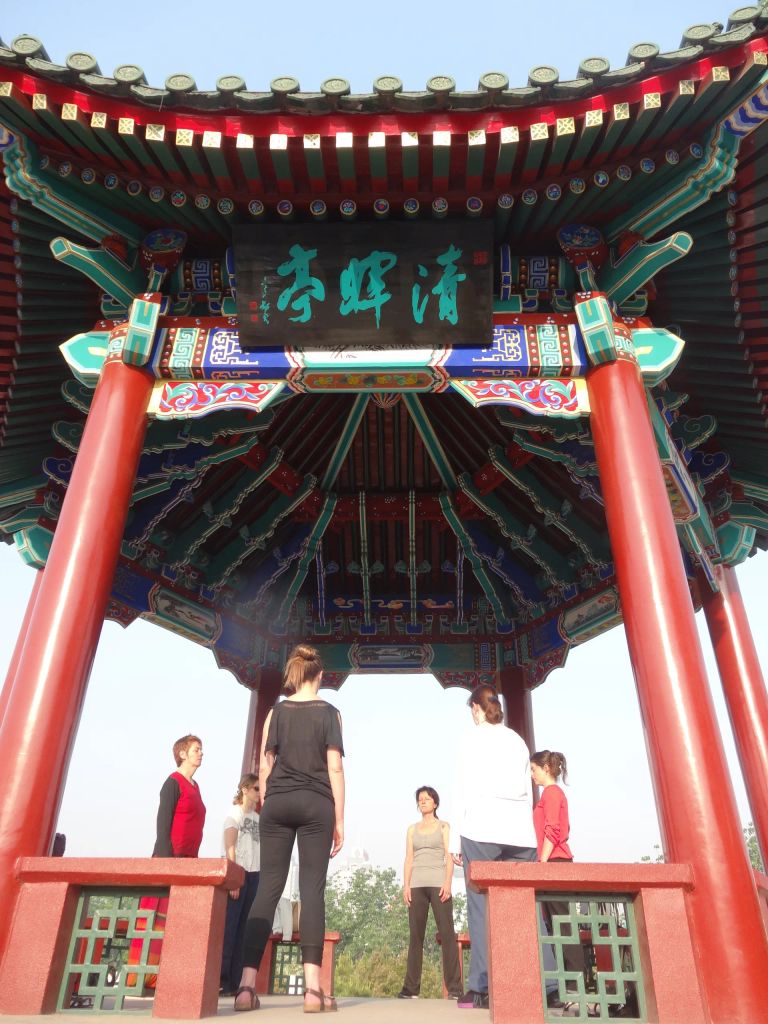Premier qi gong parc du temple du soleil
