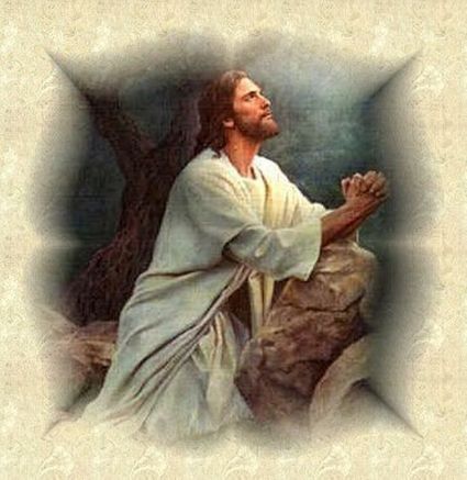 Jesus en priere