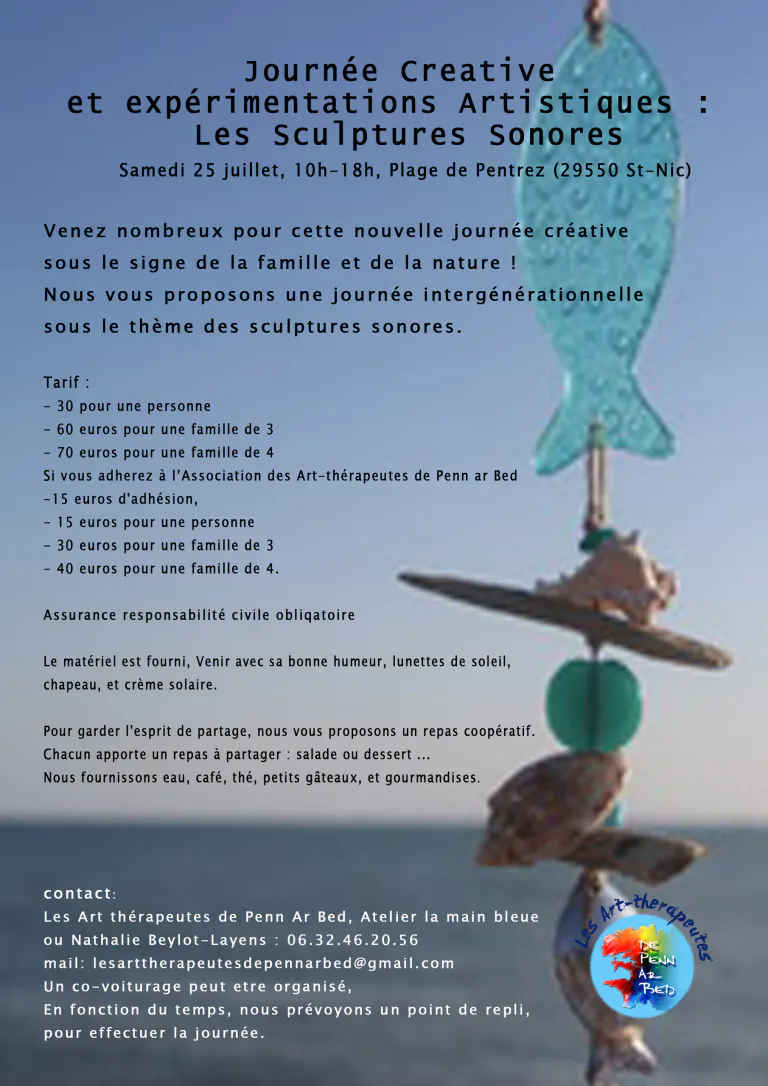 Flyer a4 scuptures sonores