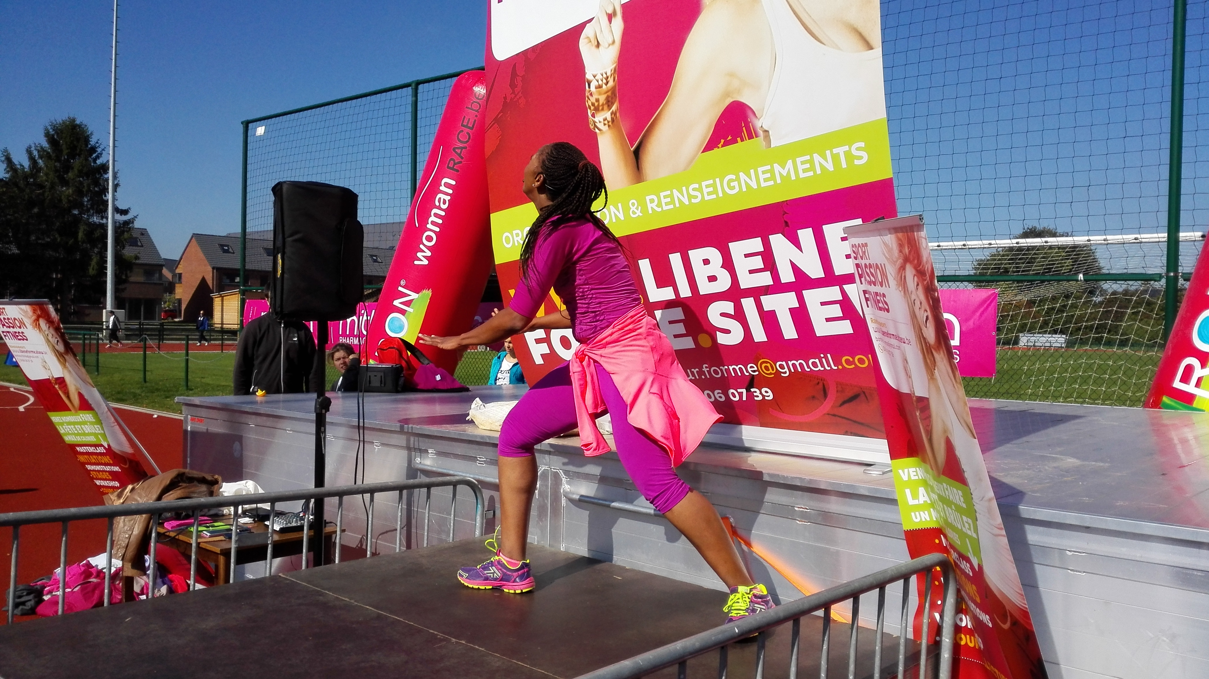 20150927 woman race cure centre sportif perwez avec stella bouanga 10 