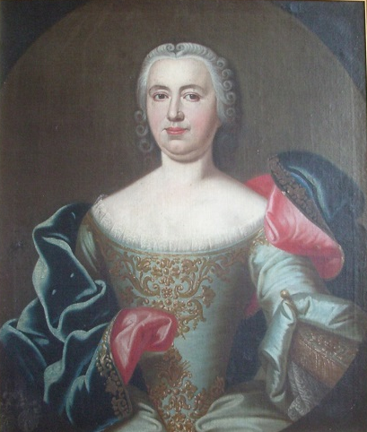Portrait duchesse antique 17th