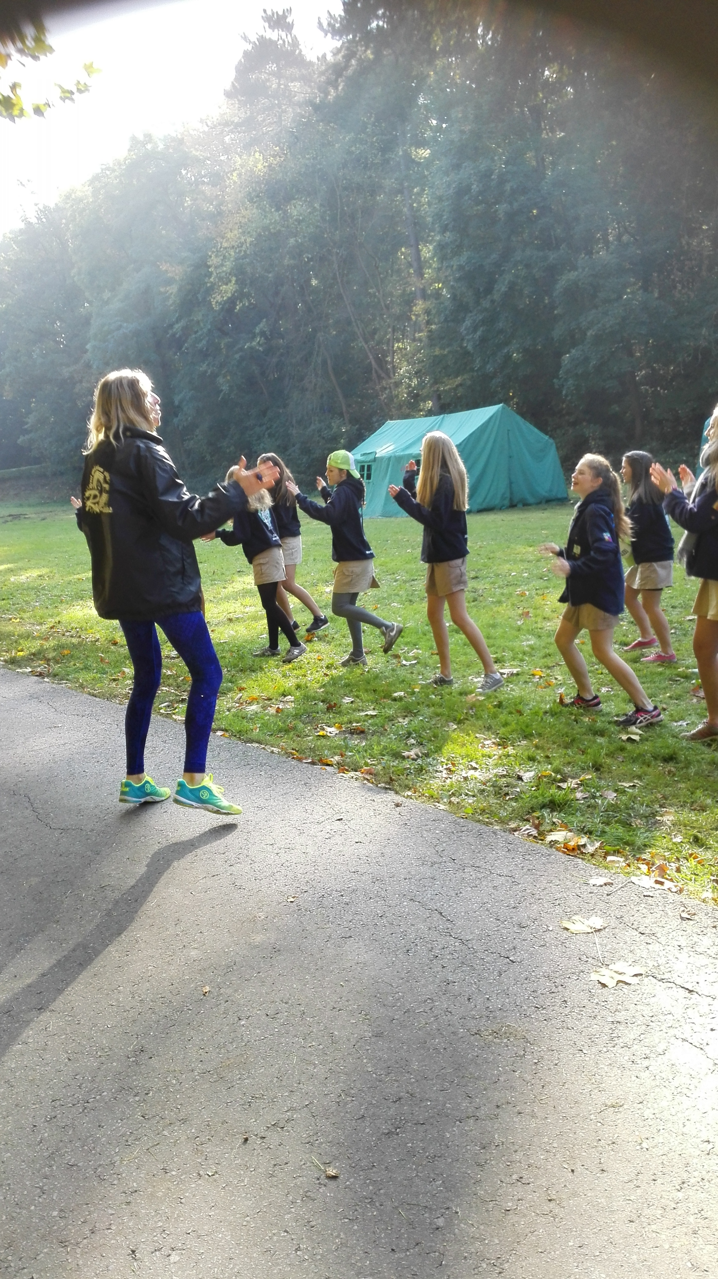 20151011 100 ans les guides animation zumba edwige 34 