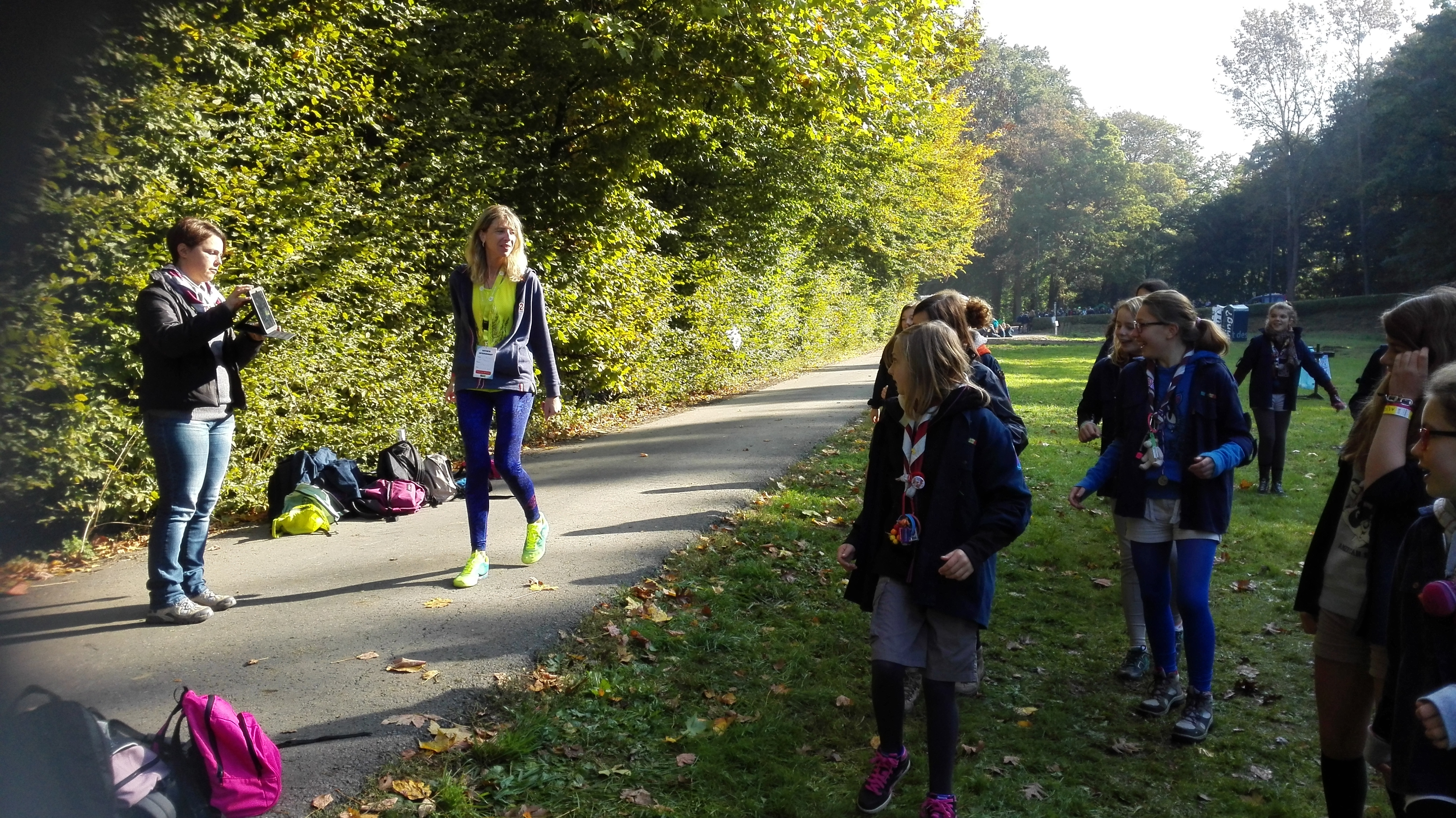 20151011 100 ans les guides animation zumba edwige 42 
