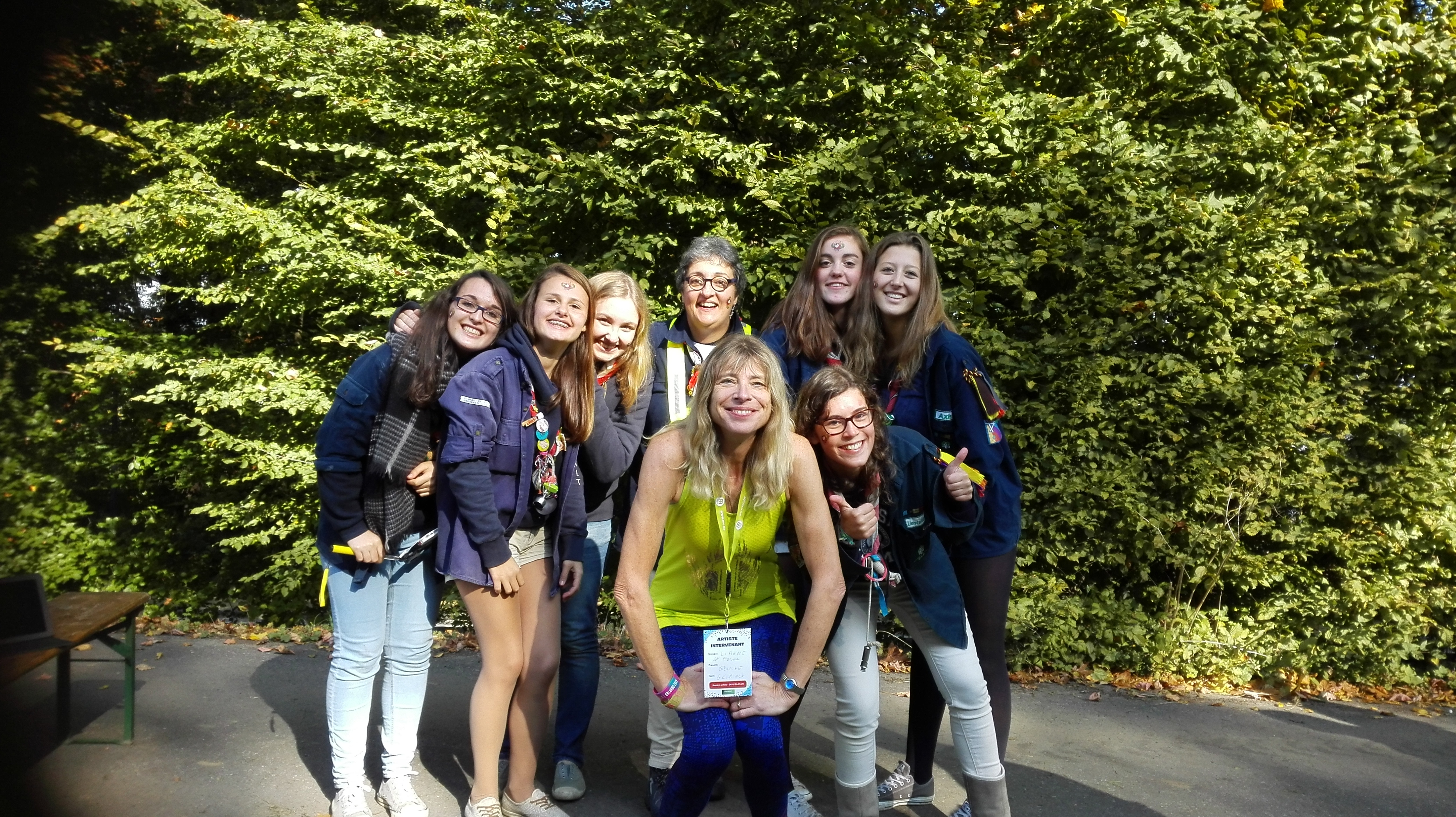 20151011 100 ans les guides animation zumba edwige 53 
