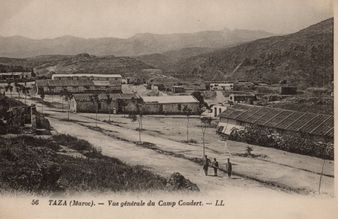 7 1926 avril Taza Le camp Coudert