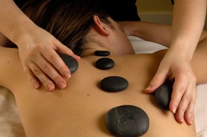 Massage pierre chaude galet 398