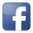 Social facebook box blue