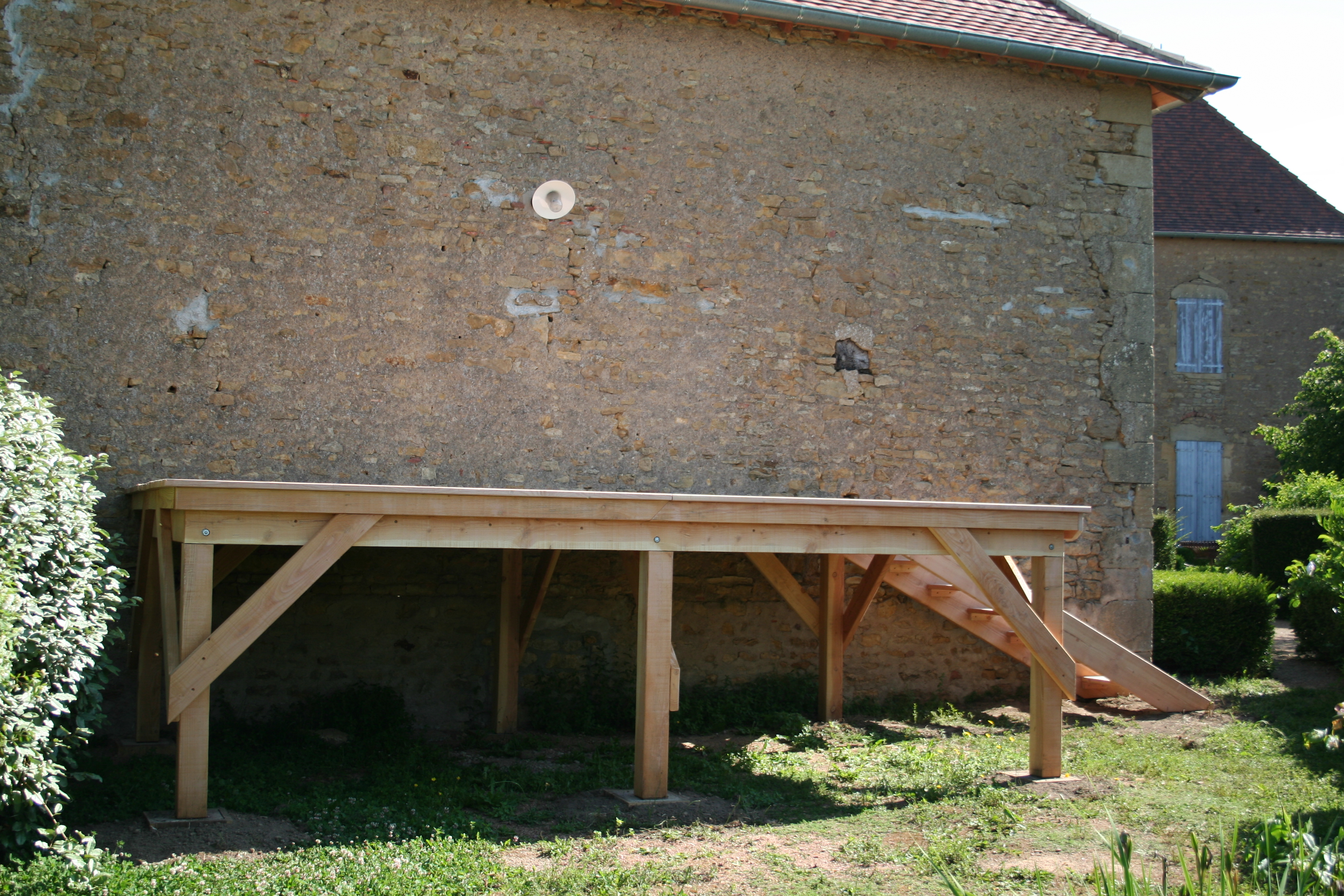 Terrasse bain nordique
