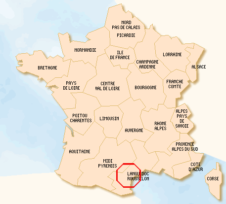 Carte france carcassonne