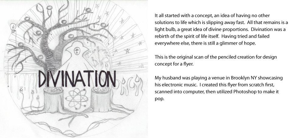Divination concept