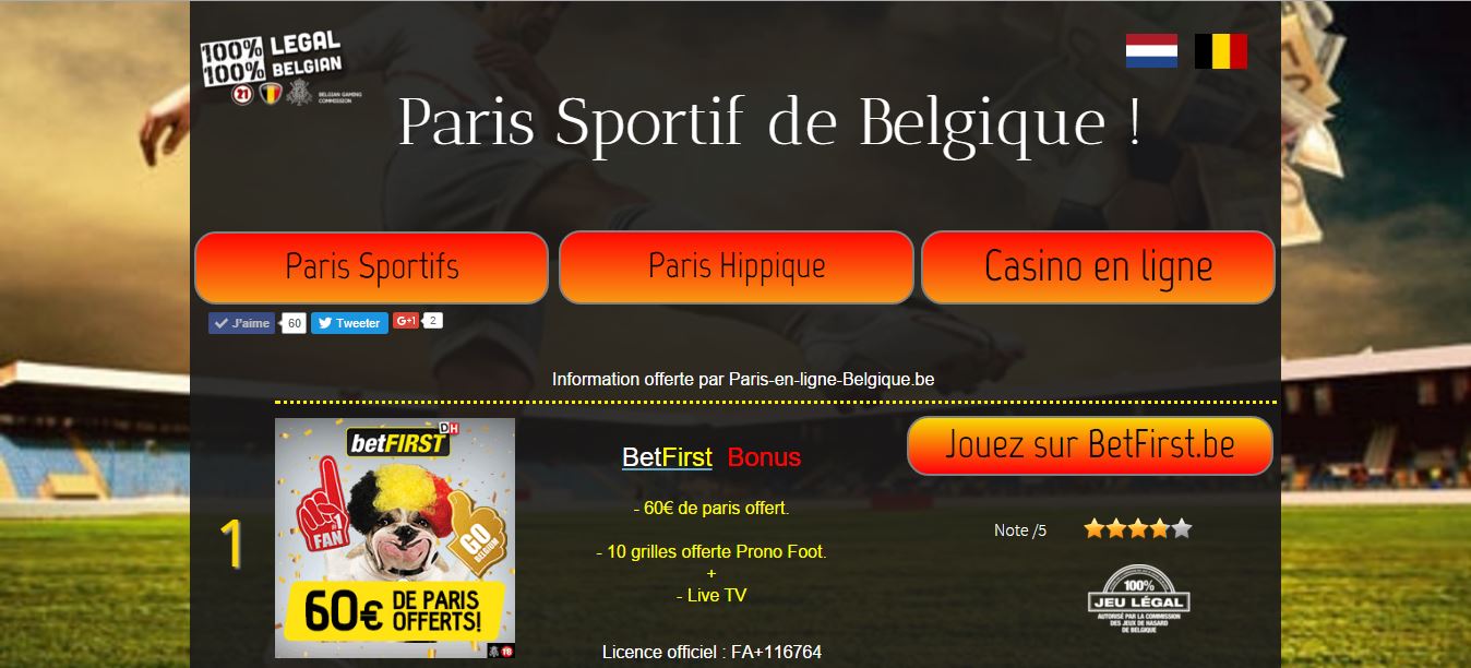 Nouveau! Présentation site Paris Hippique - Sportif - Casino