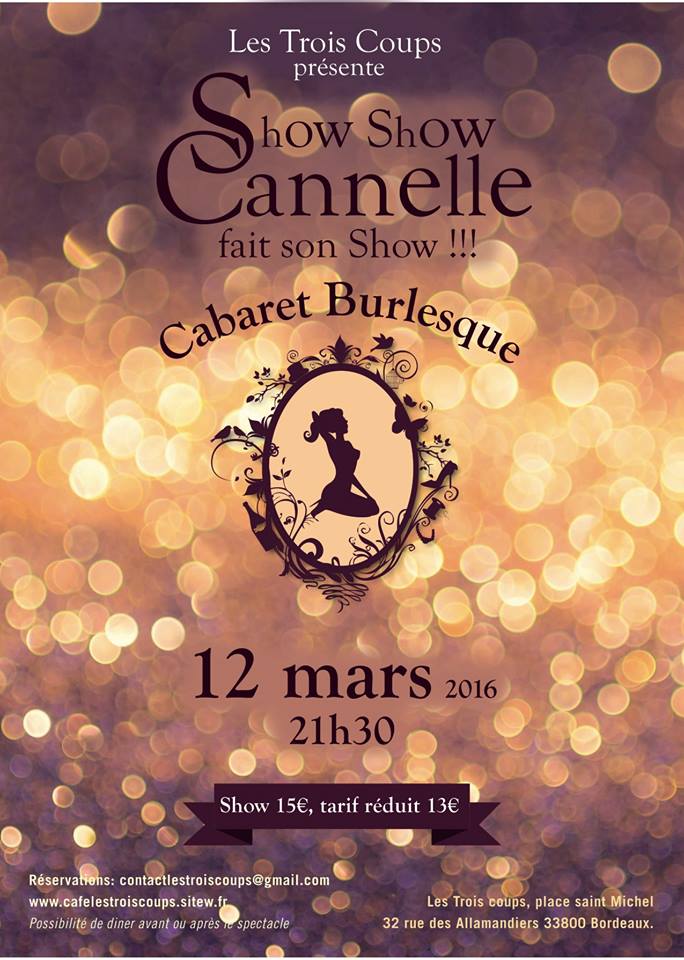 Affiche show 19 03