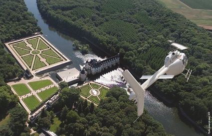 Chateau helicoptere