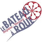 Logo bateau a roue