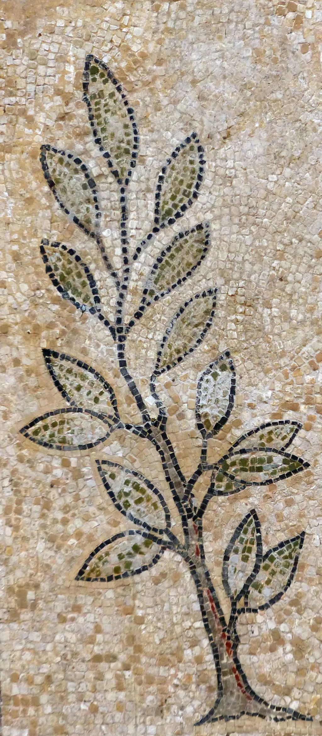 Mosaique d orphee laon detail 13 