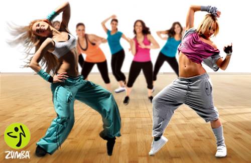 Zumba fitness ambiance cours