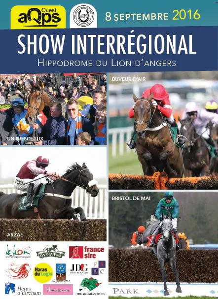 SHOW AQPS LE 8 SEPTEMBRE 2016 -HIPPODROME DU LION D'ANGERS