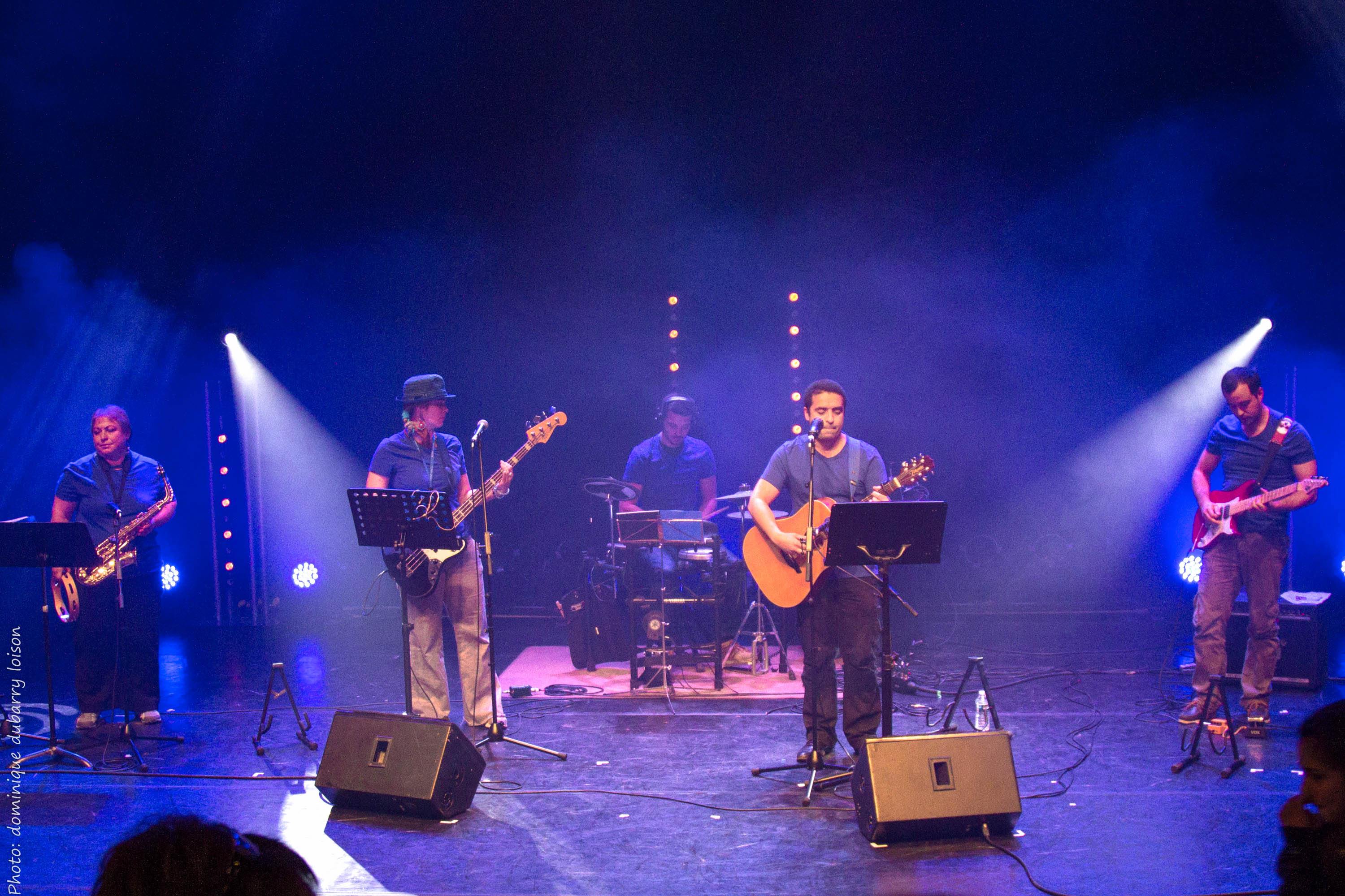 Les matelas bleus le 28 novembre 2015 au the magic show 1 