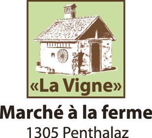 Logo La Vigne Marche a la Ferme Penthalaz