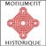 Logo monument historique encadre 25x25