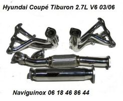 Hyundai Coupe Tiburon 2 7 V6 03 06 Stainless Header 6 2 1 215833
